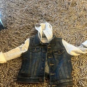Boys Tucker & Tate size 4 jean and sweatshirt jacket